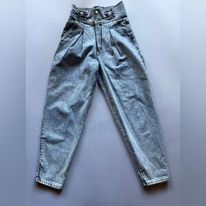 Stylish Acid wash High-Waisted Jeans